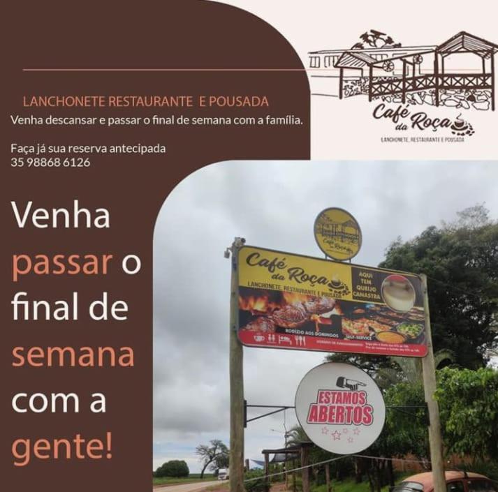 Pousada Cafe Da Roca Campos Gerais Exterior photo